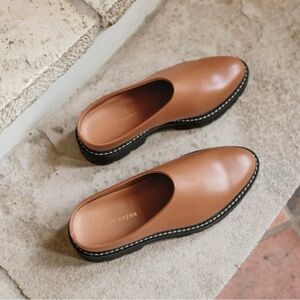 Jenni Kayne Oiled Leather Lug Sole Mule